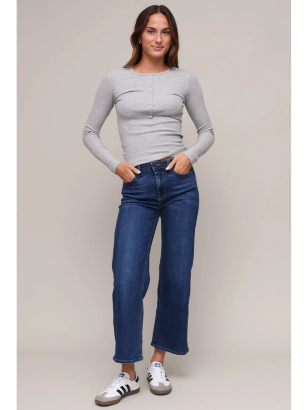 Just Black Denim wide Leg Jeans 26